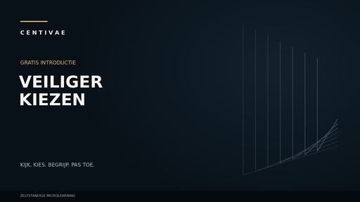 Veiliger kiezen — gratis minicursus